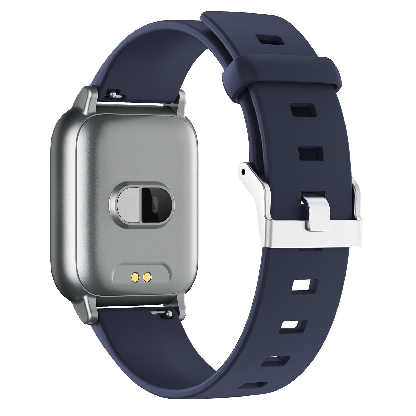 1.3in 2021 Men Fashion Bluetooth 5.0 Smart Watch Sleep Monitor Pedometer Waterproof 170mAh