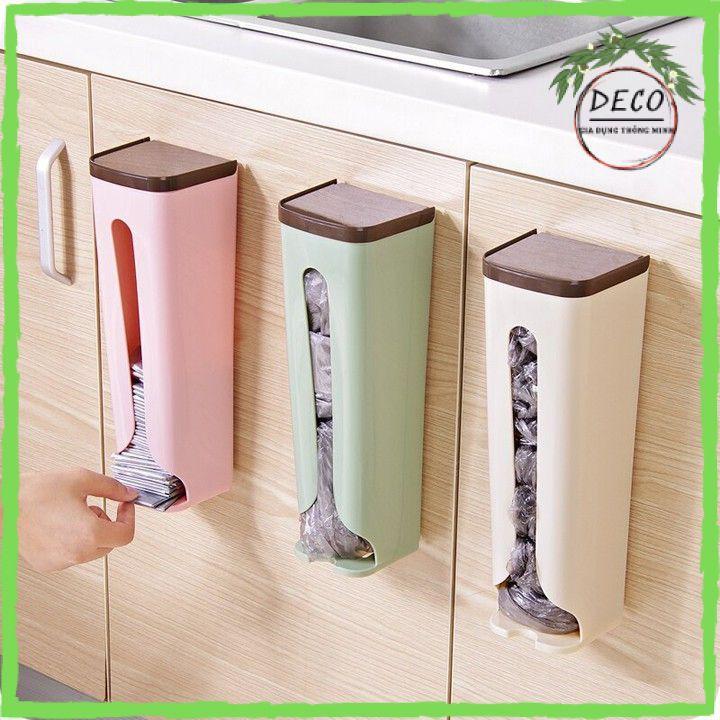 HỘP ĐỰNG TÚI NILON, TÚI ĐỰNG RÁC - DÁN TƯỜNG TIỆN LỢI