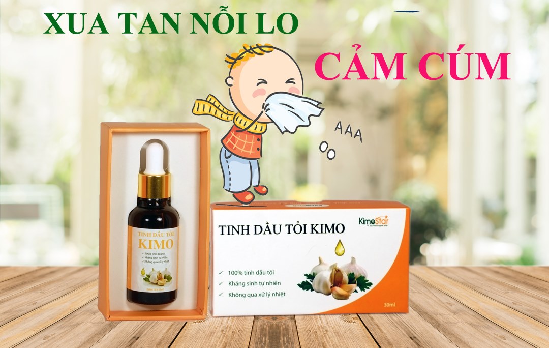 Tinh dầu tỏi Kimo