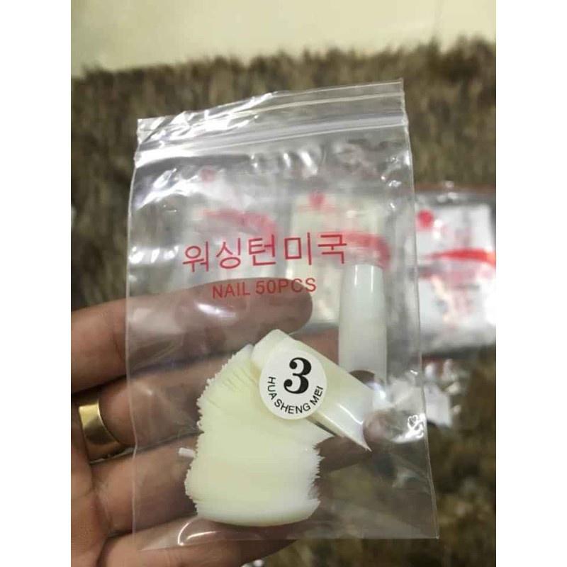 Móng nối  đủ số, bịch 500 móng