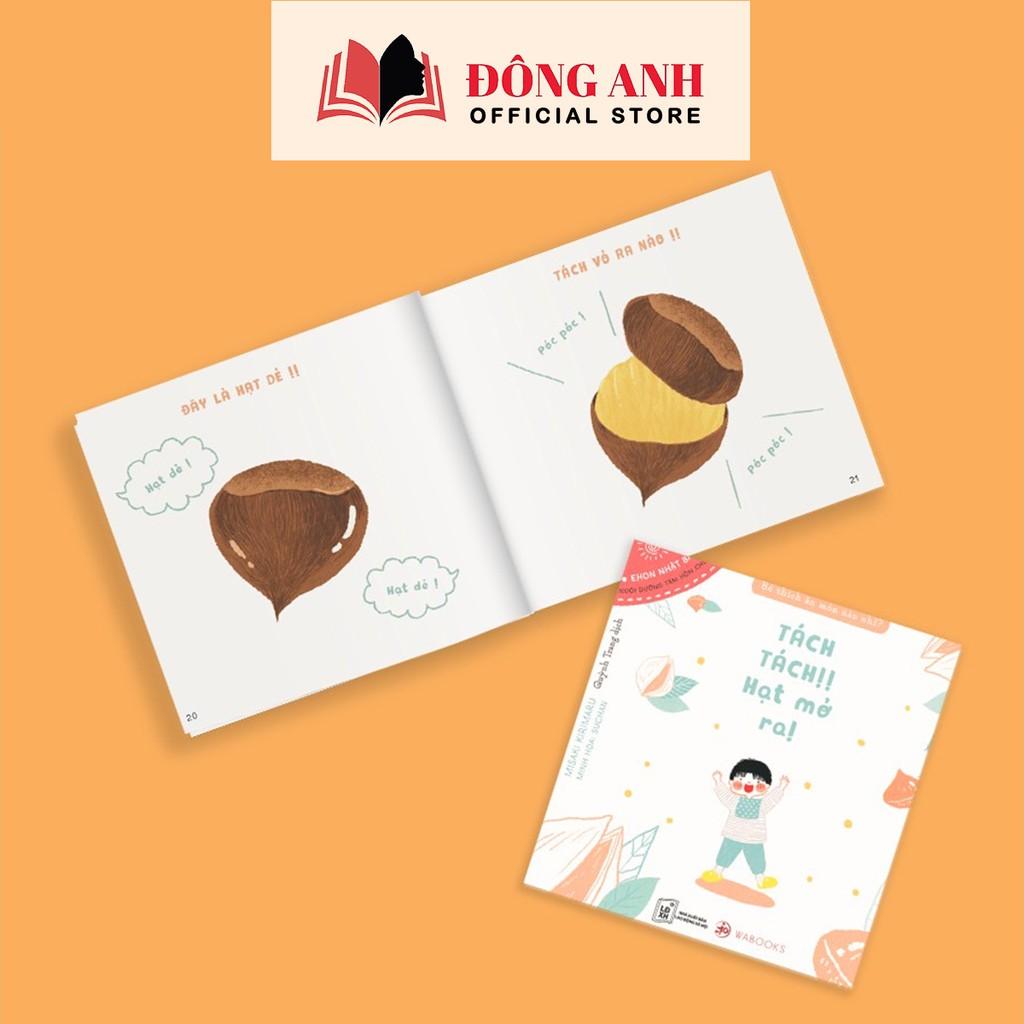 Sách - Combo 4 cuốn Ehon Bé Thích Ăn Món Nào Nhỉ dành cho bé từ 0-3 tuổi