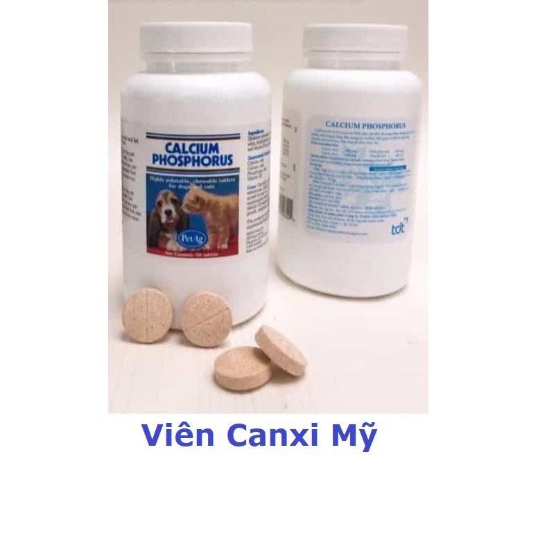 Lẻ 1 Viên sữa dê dưỡng chất spirit canxi cho chó mèo (5 loại) chắc xương dưỡng lông và chó mèo kém ăn