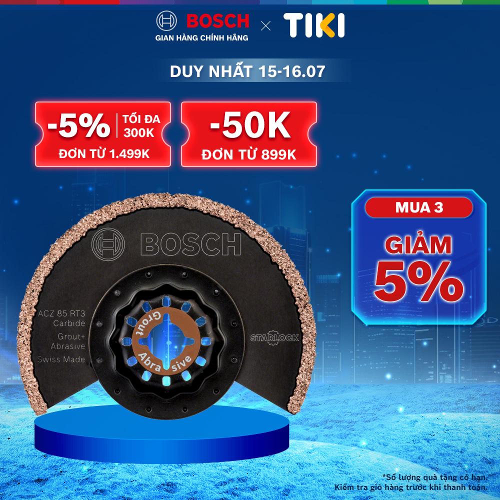 Lưỡi cắt rãnh Bosch ACZ 85 RT 85mm