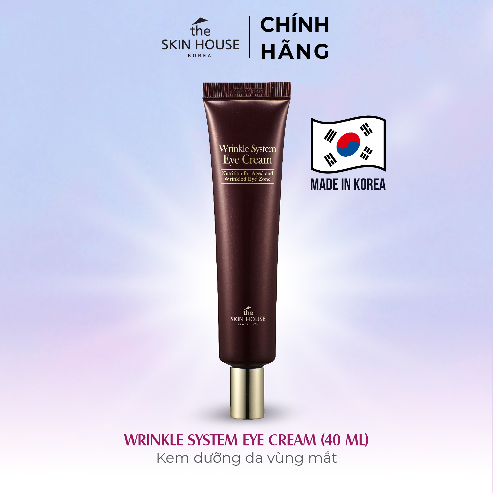 T34 Kem dưỡng da vùng mắt - WRINKLE SYSTEM EYE CREAM 40ml