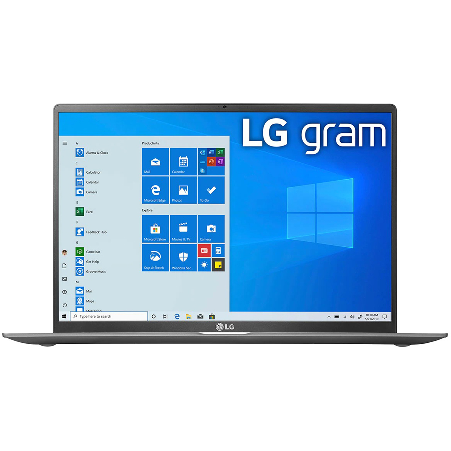 Laptop LG Gram 2021 16Z90P-G.AH73A5 (Core i7-1165G7/ 16GB LPDDR4X/ 256GB SSD NVMe/ 16 WQXGA IPS/ Win10) - Hàng Chính Hãng