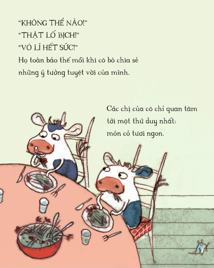 Cô Bò Trèo Cây