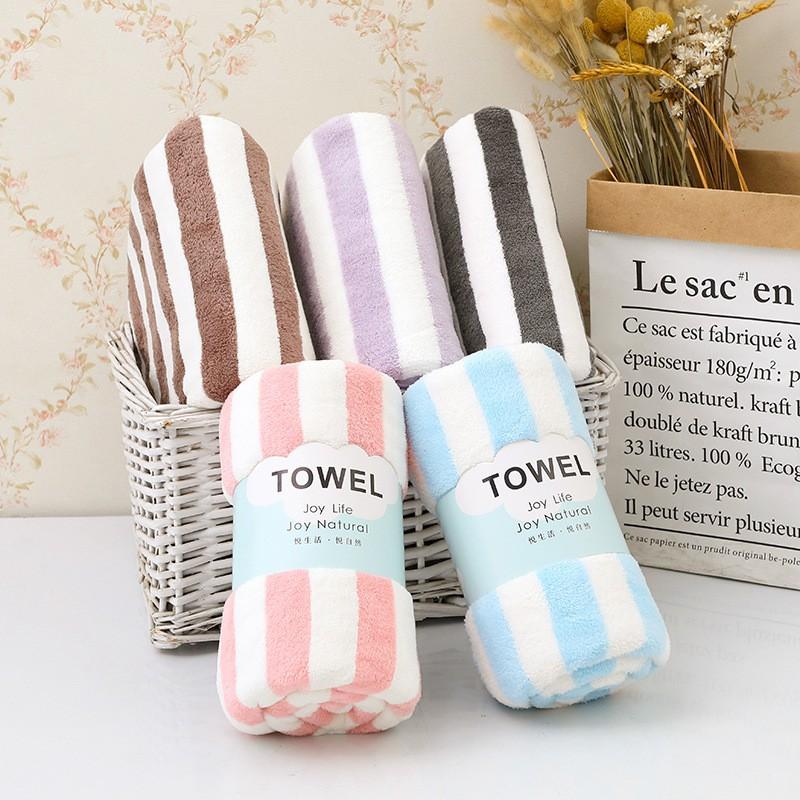 Khăn tắm lông cừu cao cấp xuất Hàn cỡ vừa siêu thấm hút