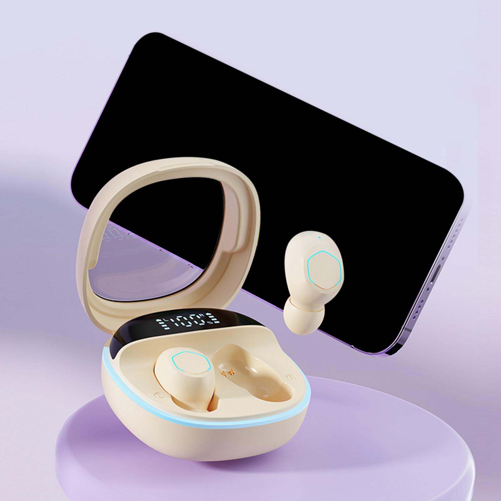 Wireless Earbuds Earphones ,Water Resistant ,Low Latency ,Noise Cancelling Headphones Sports Earbuds for Business Gaming Office