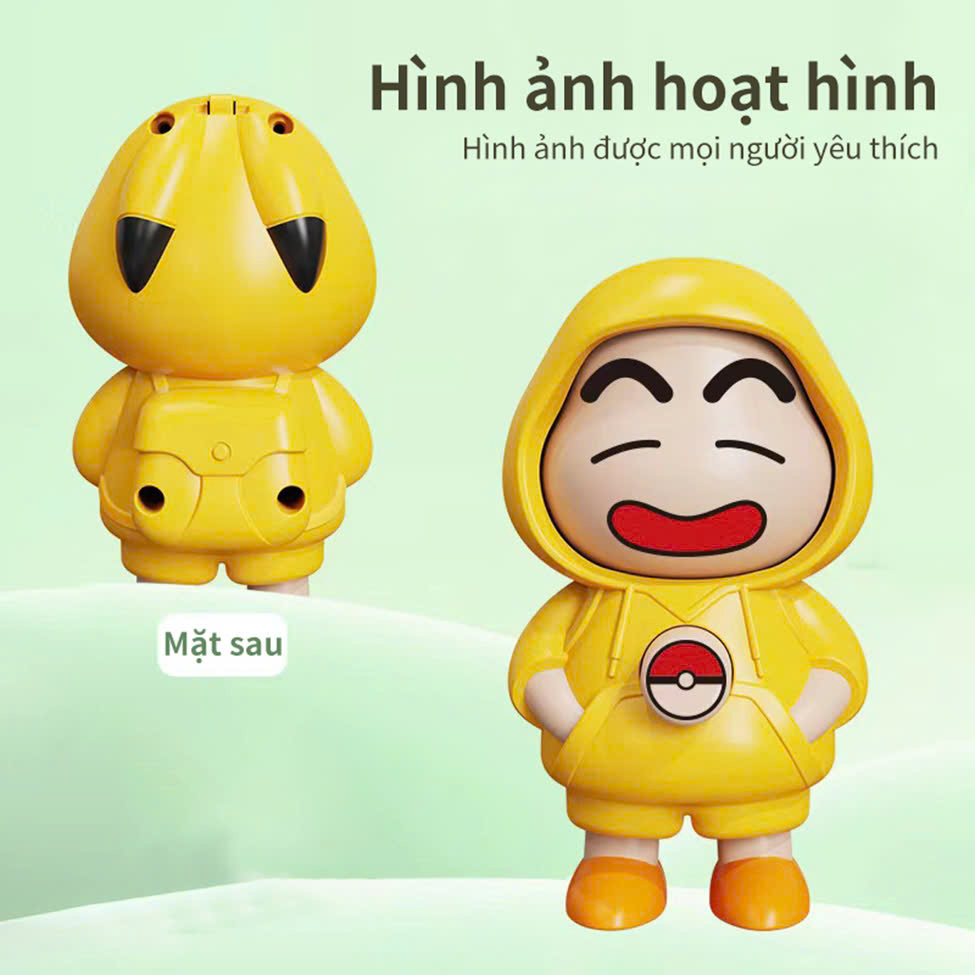 Móc Khóa Búp Bê Thay Đổi Khuôn Mặt Crayon Shin Chan Quà Tặng Vui Nhộn Hoạt Hình Dễ Thương