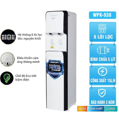 Máy Lọc Nước Karofi Korihome WPK-938 – Lọc Kép X2, 8 Lõi Nguyên Khối Cao Cấp, Công Nghệ Hydrogen Alkaline - Hàng Chính Hãng
