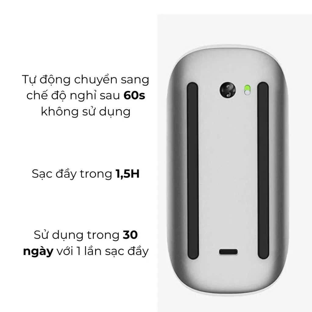 Chuột Không Dây Bluetooth Chống Ồn WIWU WM103 – Cảm Ứng Đa Năng Cho Mọi Thiết Bị - hàng chính hãng