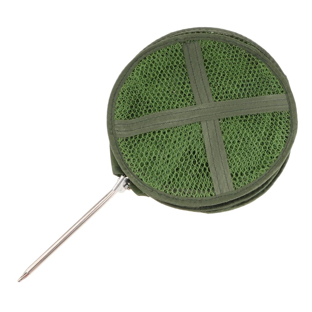 Foldable Crab Net Lobster Shrimp Fishing Trap Bait Pot Dip Net Cage