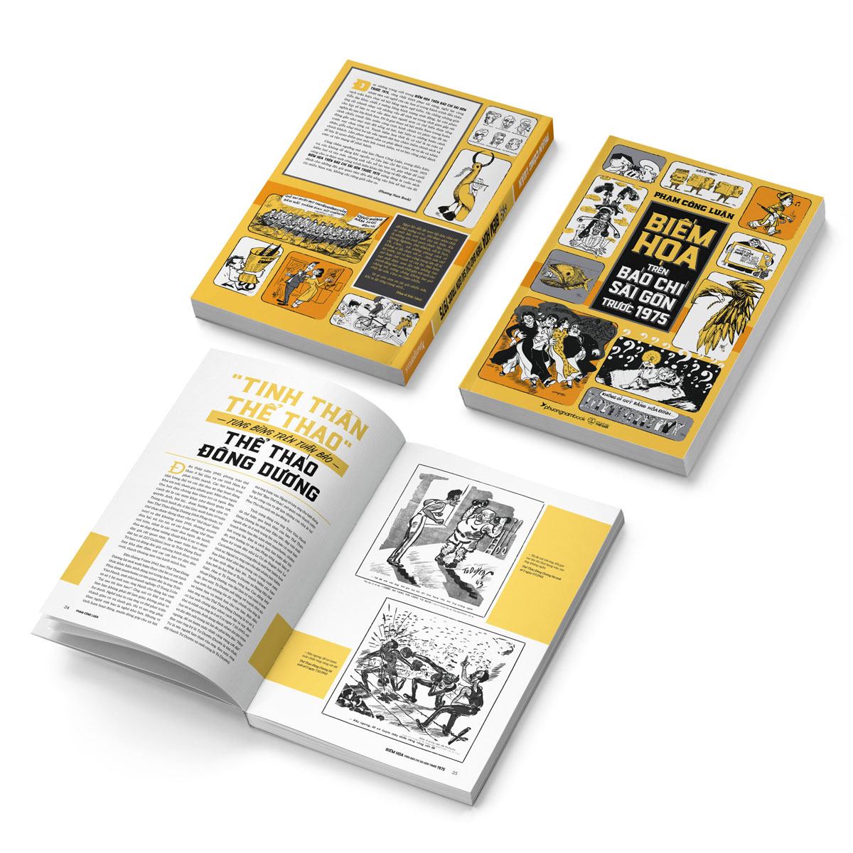 Sách BIẾM HỌA TRÊN BÁO CHÍ SÀI GÒN TRƯỚC 1975