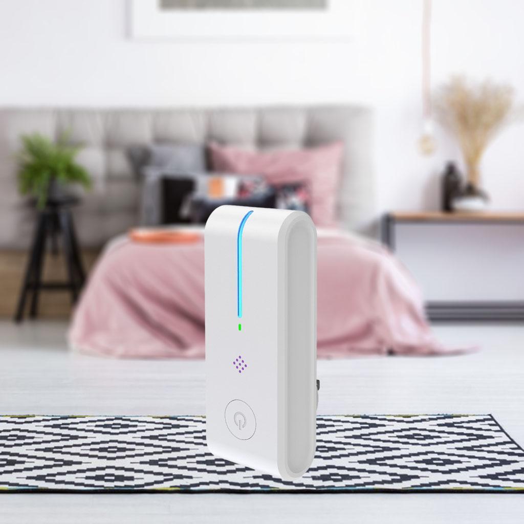 2pcs Plug in Air Purifier Room Air Cleaner Smoke Remover Deodorizer