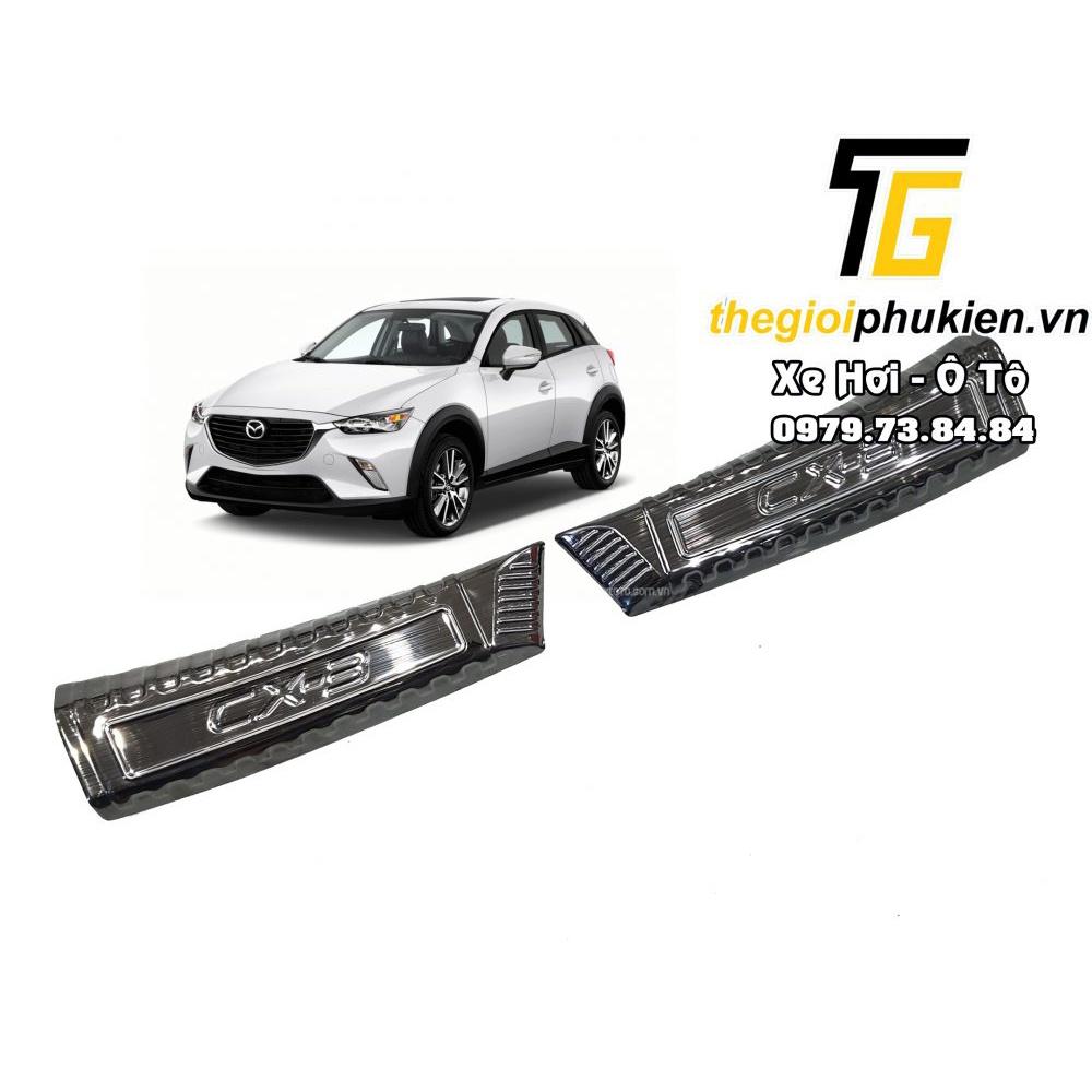 Ốp chống trầy cốp Titan Mazda CX-3, CX3