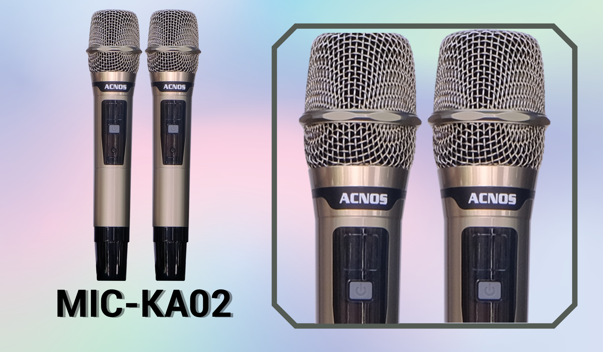 Dàn âm thanh di động xách tay ACNOS KSNET550