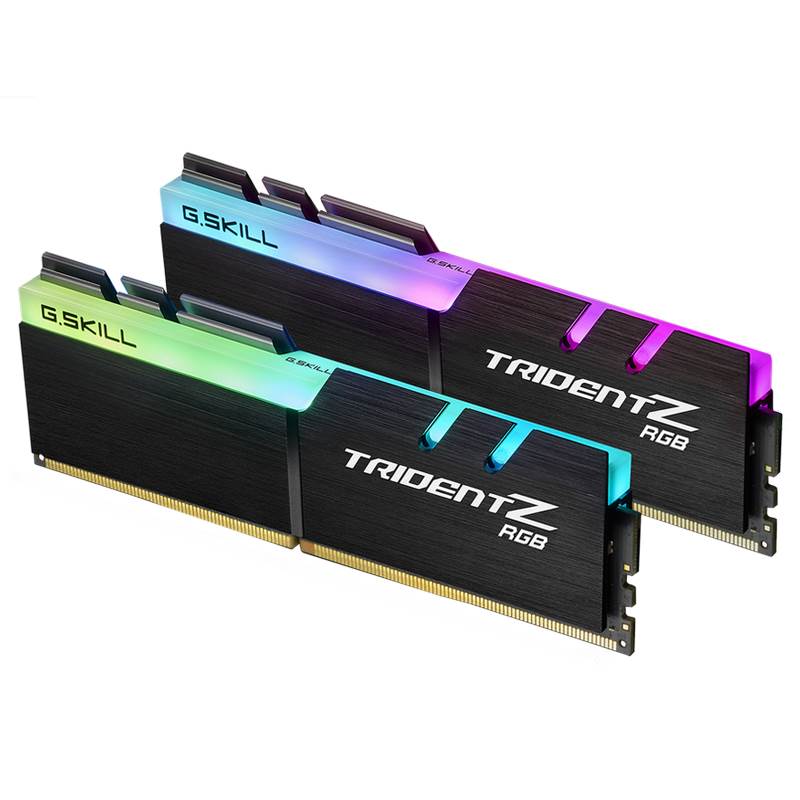 Bộ 2 Thanh  RAM G.Skill TRIDENT Z RGB - 16GB (8GBx2) DDR4 3000GHz - Hàng Chính Hãng