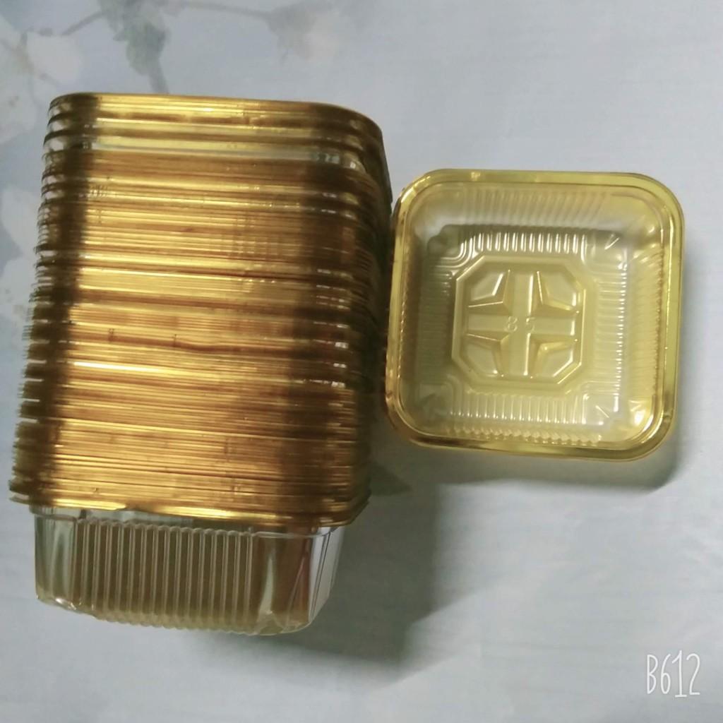 Bộ 50 túi khay đựng bánh trung thu 100-125g