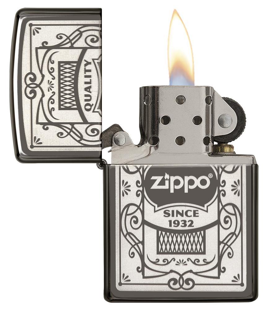 Hình ảnh Bật Lửa Zippo Quality Zippo Black Ice 29425
