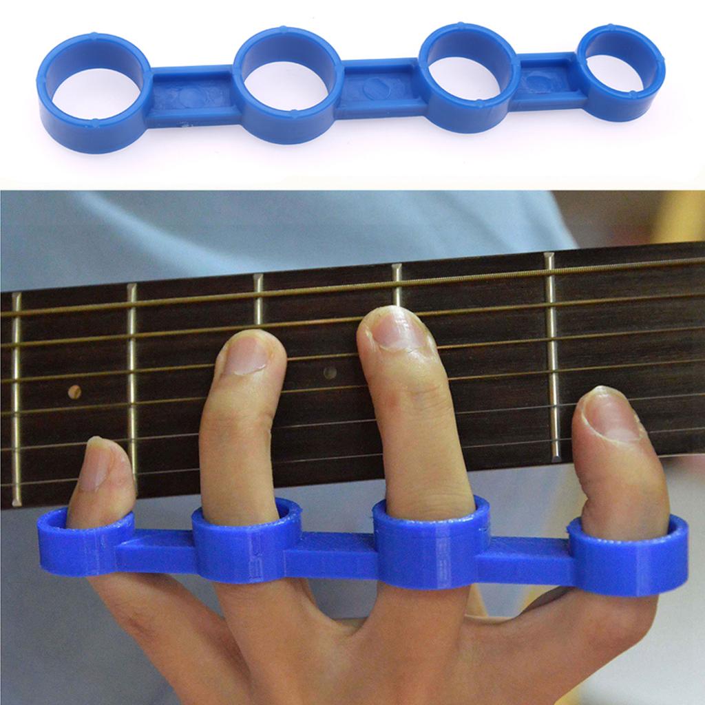 6 Fret Acoustic Guitar Blue Trainer Finger Exerciser Practice Tools