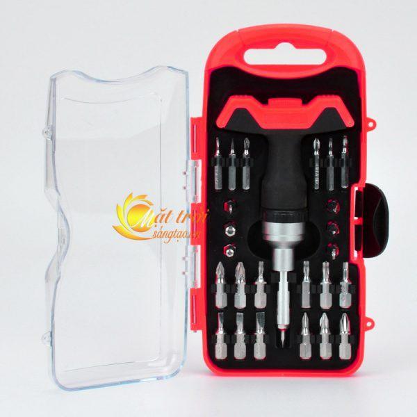 Bộ tô vít đa năng 26in1 cá trượt 2 chiều chống mỏi tay