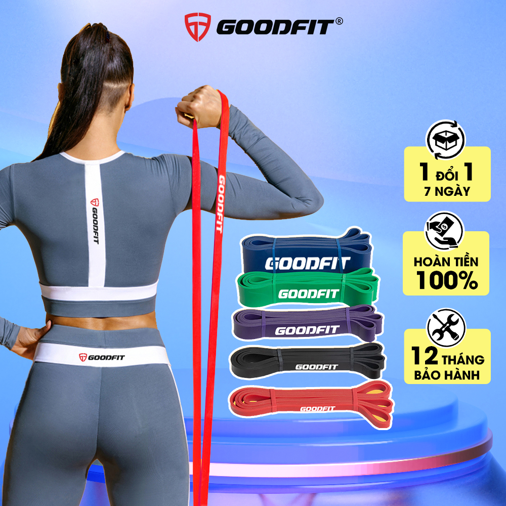 Dây tập gym, tập mông mini band GoodFit GF913MB