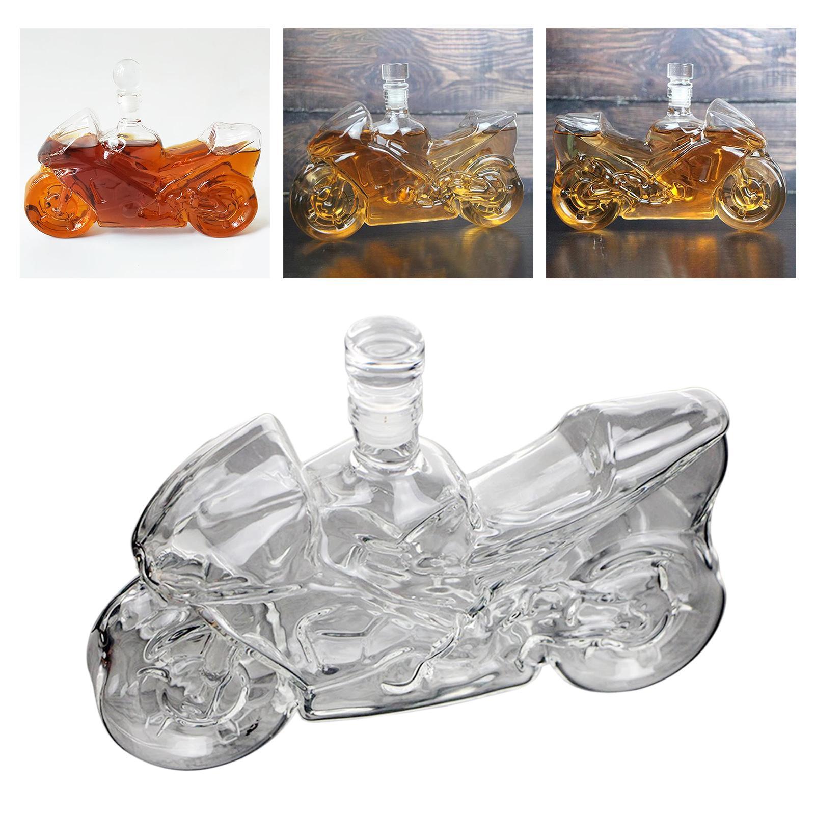 Liquor Decanters Unique High Borosilicate Glass Clear for Holiday Gifts