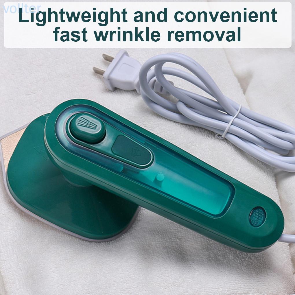 Handheld Steam Iron Portable Mini Garment Steamer Electric Clothes Ironing Machine for Travel Home, EU Plug