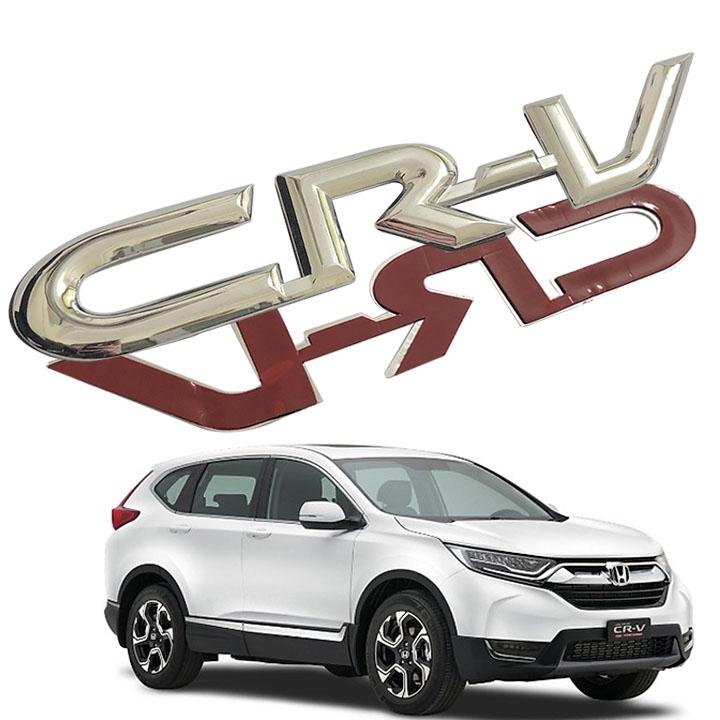 Tem Logo chữ nổi CRV dành cho dán đuôi xe Honda CR-V