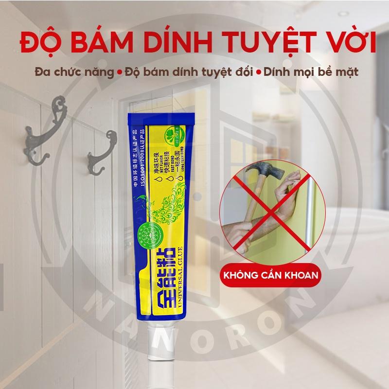 Keo dán nhựa đa năng nội địa Trung Universal Glue NANORON Keo dán tường dán gạch dán gỗ siêu chắc không làm hại da tay