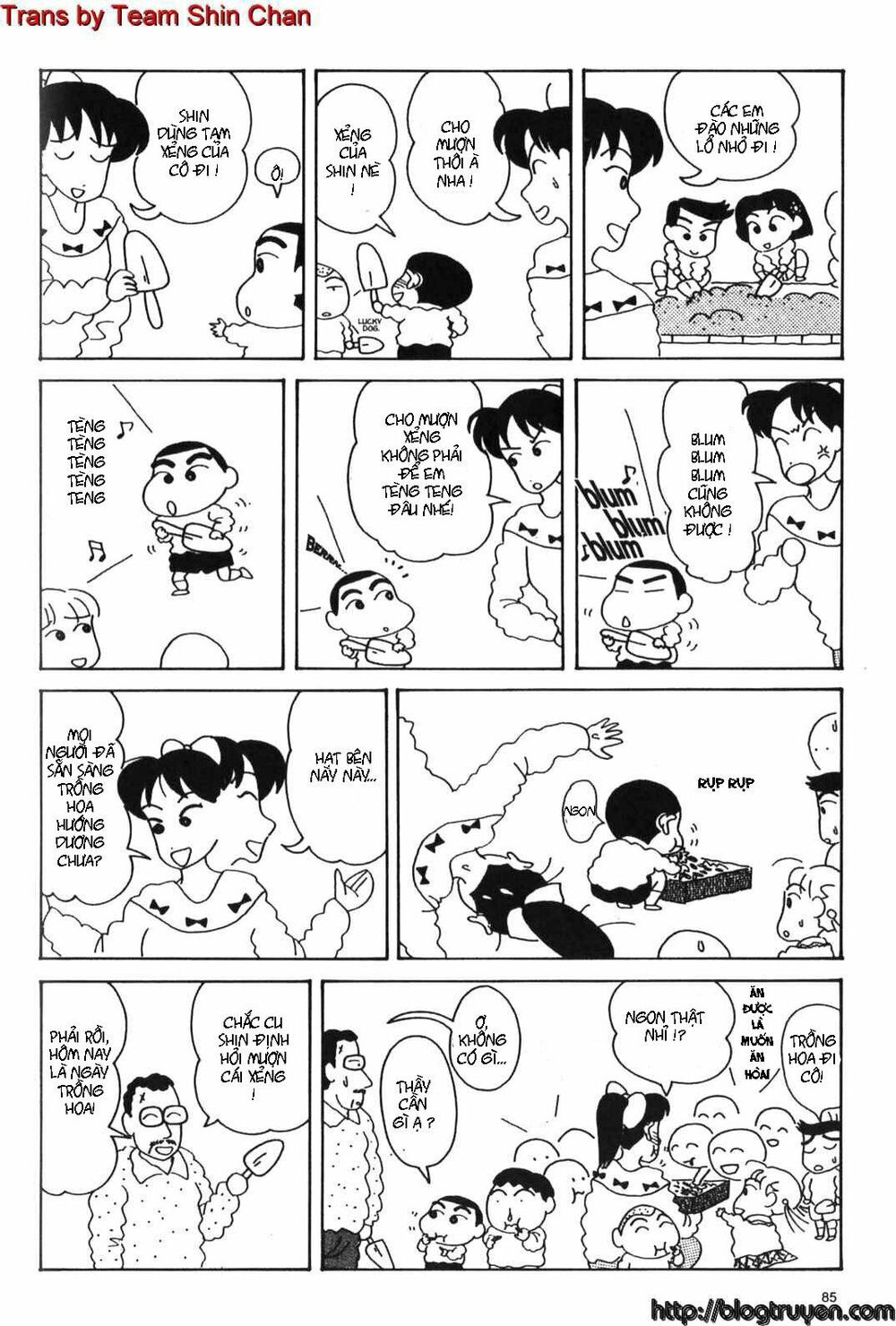crayon shin-chan cậu bé bút chì chapter 3 84