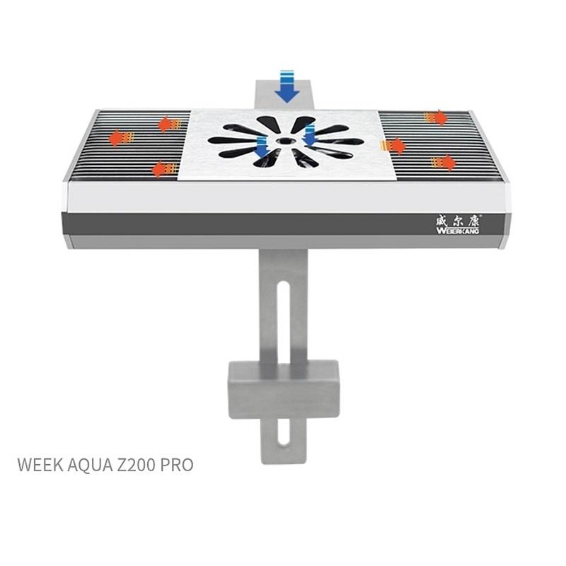 Đèn Week Z200 Pro cho bể thủy sinh, Đèn LED RGB UV-3 in 1 - phụ kiện thủy sinh-đèn cho hồ cá cảnh -shopleo