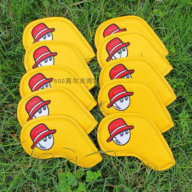 Malbon golf Set cover gậy golf Malbon bọc đầu gậy sắt da PU chống trầy xước bụi bẩn ( 10 chiếc ) BD033
