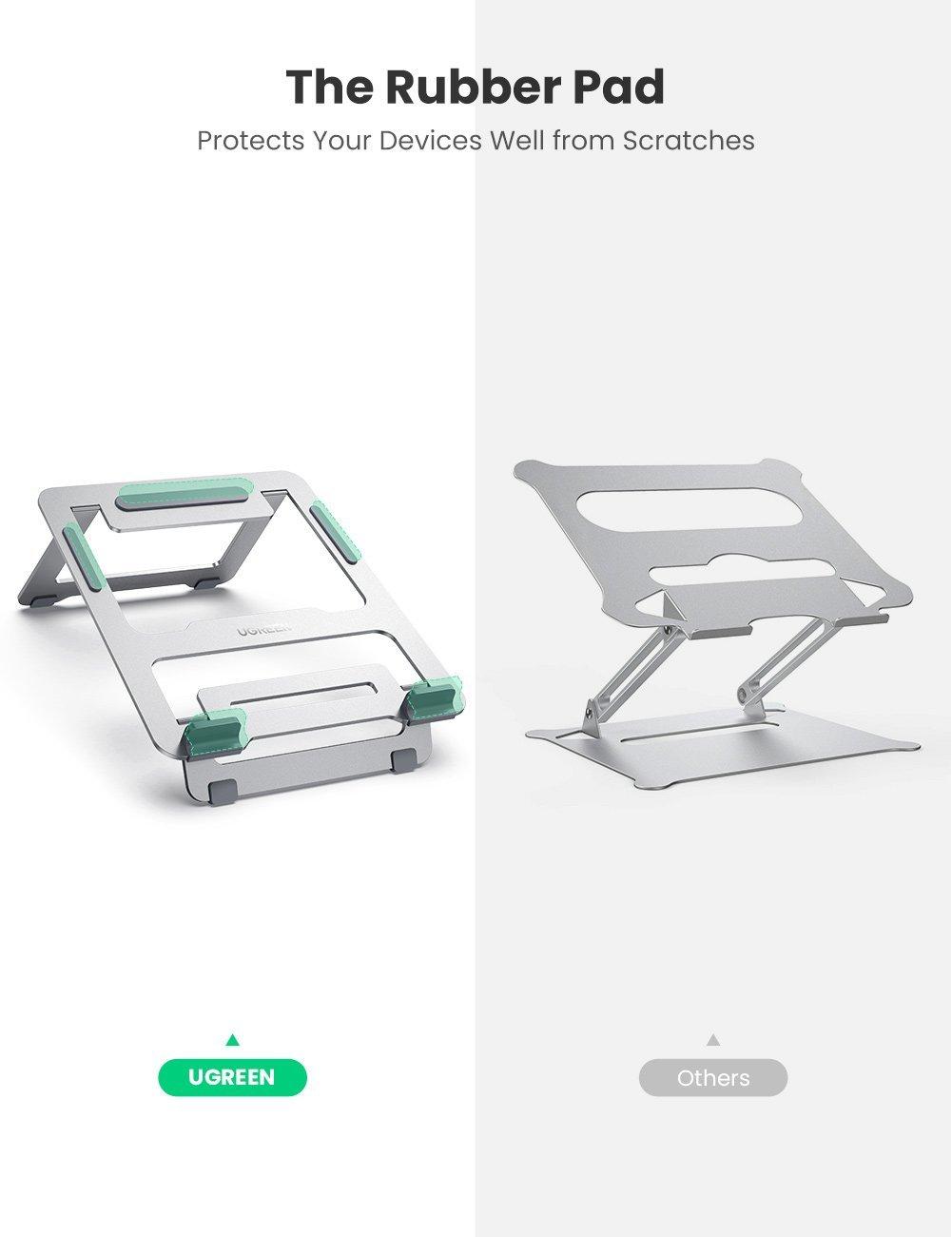 Ugreen UG80702LP309TK Màu Bạc Giá đỡ máy tính xách tay - HÀNG CHÍNH HÃNG