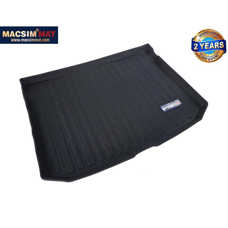 Thảm lót cốp xe ô tô Audi A3 2016-2018 nhãn hiệu Macsim hàng loại 2