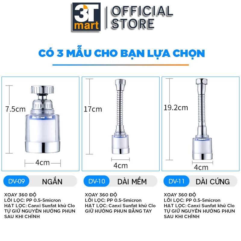 Đầu vòi rửa bát chén tăng áp LỌC KHỬ CLO DƯ điều hướng xoay 360 độ C'MON DV-09