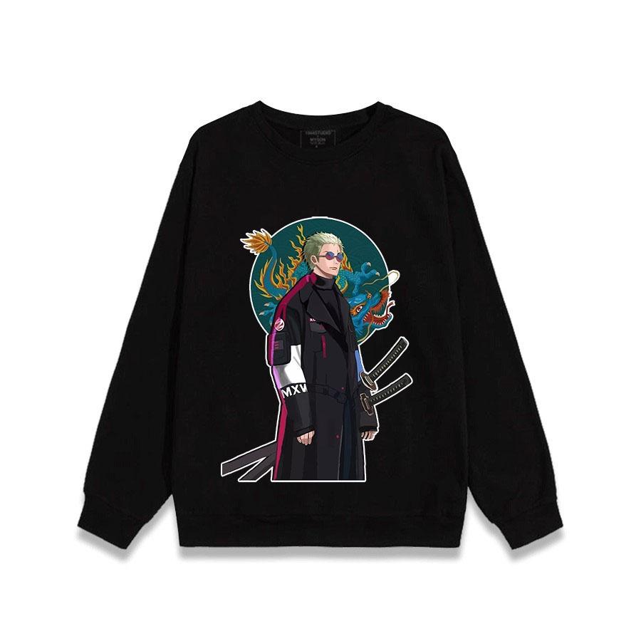 Áo NarutoBST mẫu áo Sweater in hình Anime Naruto Itachi - One Piece - TOkyo Revenger - Neon Genesis siêu chất