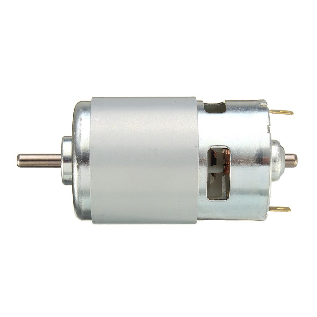 DC12V-36V 0.16A 3500-9000 VÒNG/PHÚT Mô-men Xoắn Cao Kim Loại Mini Tắt Tiếng Bàn Chải Động Cơ DC DIY