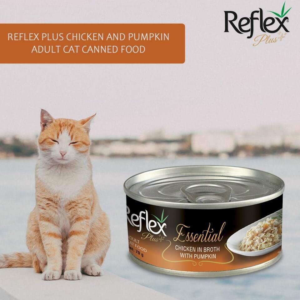 Reflex Plus Essential 70g Nhiều Vị, Pate Thịt Dinh Dưỡng Cho Mèo, Kích Thích Vị Giác, Giúp Mèo Ăn Nhiều Hơn,Tăng Cân