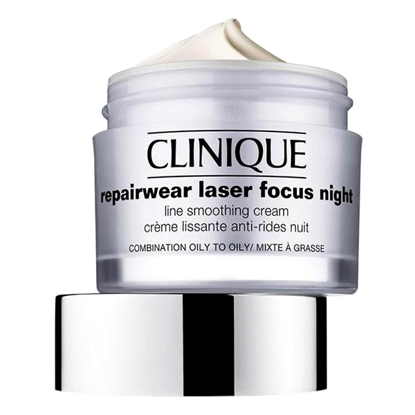 Kem Chống Lão Hóa Ban Đêm Dành Cho Da Dầu, Hỗn Hợp Dầu Repairwear Laser Focus Night Line Smoothing Combination Oily / Oily - Clinique - ZK5A010000 (50ml)