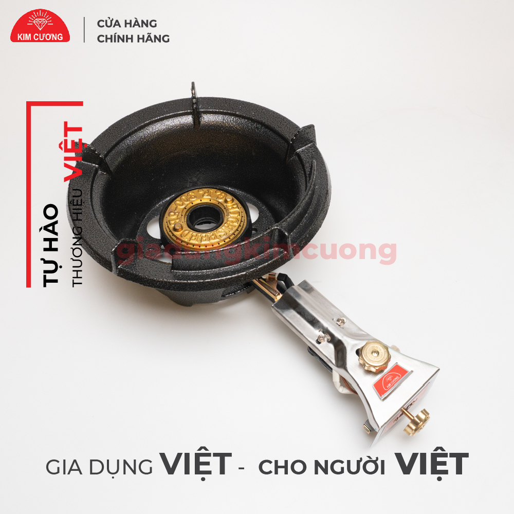 Bếp Khè Gas Công Nghiệp Kim Cương - Bếp Khò Ga Lớn - Hàng Chính Hãng