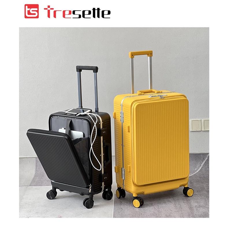 BFQ2ST500KTL: giảm 8% cho đơn từ 500K Vali khóa sập cao cấp nhập khẩu Hàn Quốc Tresette 2839 Có Ngăn Đựng Latop Cổng Sạc USB