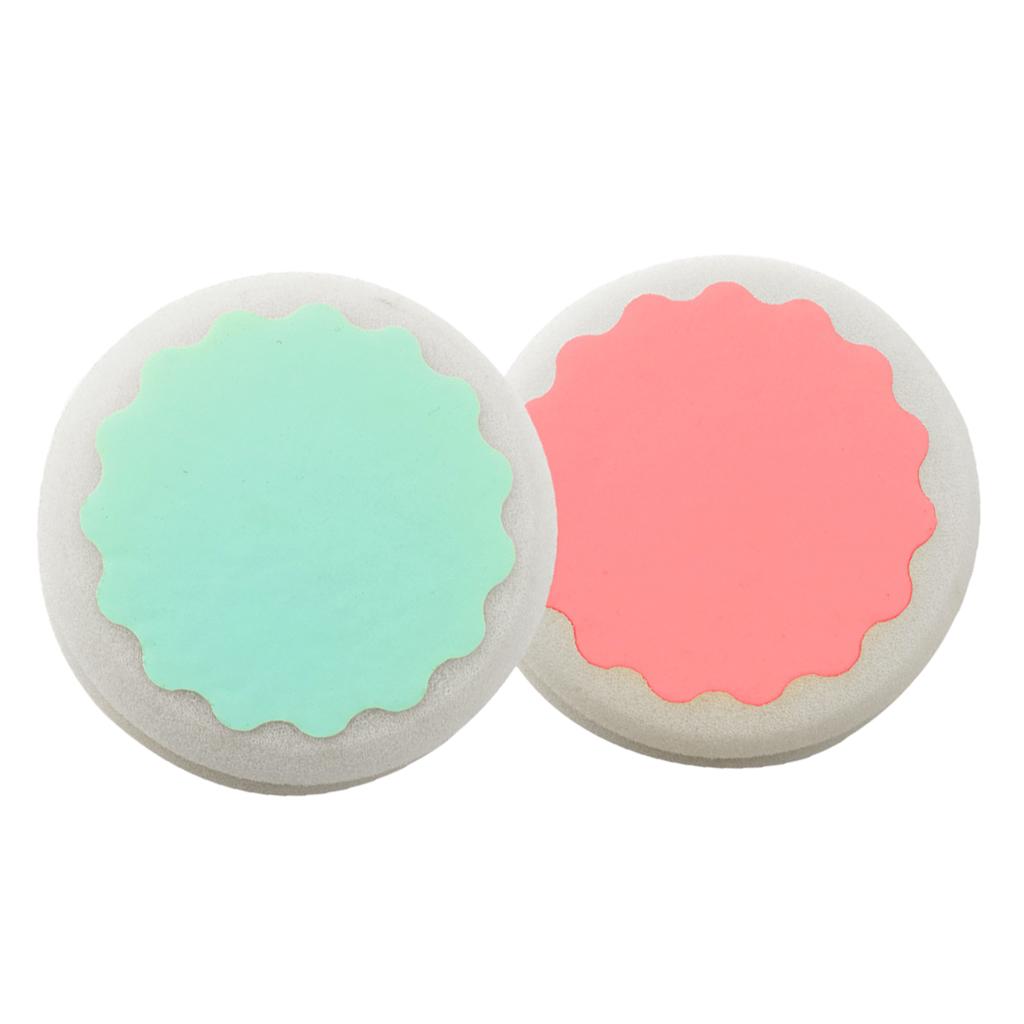 2PCs Skin Care Leg Arm Bikini Hair Removal Sponge Depilation Pads Remover