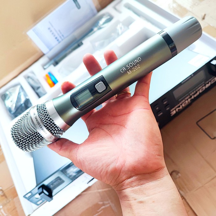 xả kho lấy tương tác .. Micro Casound M202 Mic Ca sound M 202 cao cấp tự ngắt gia tốc chuyên nghiệp