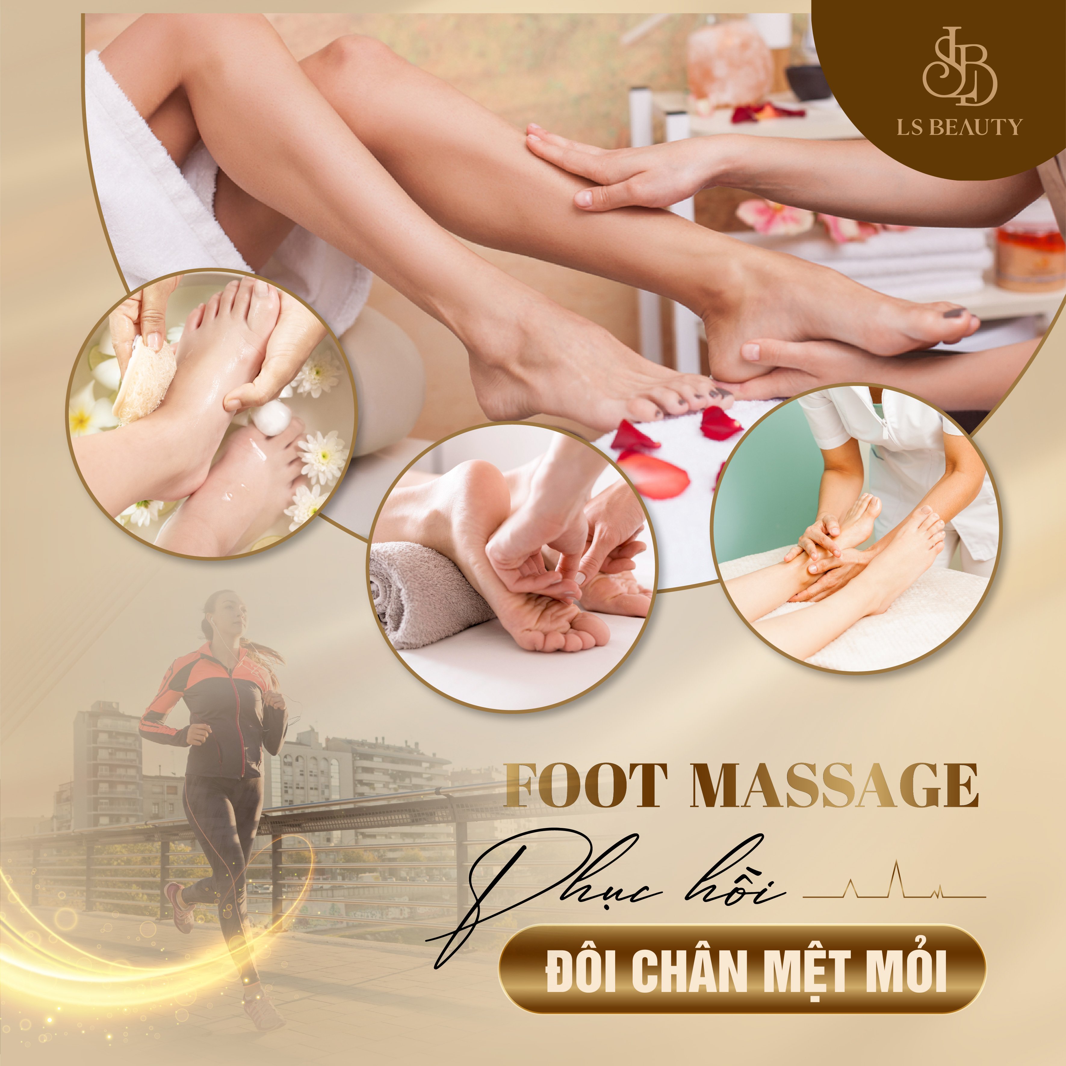 Liệu trình Thải độc da mặt kèm Massage chân thư giãn thanh lọc cơ thể 90 phút