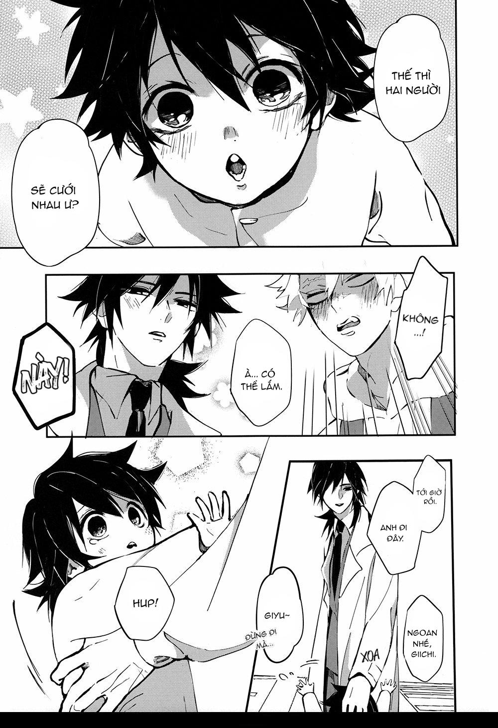 động oneshot yaoi nhà thỏ chapter 40 29