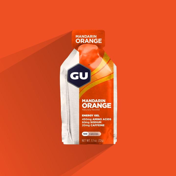 (COMBO 6 GÓI) GU Energy Gel Năng Lượng Chạy Bộ Madarine Orange - Hương Cam Thượng Hạng - Combo 6 Gói