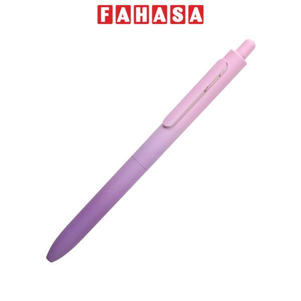 Bút Gel Bấm 0.5 mm - Writech W0152 - Mực Xanh - Purple