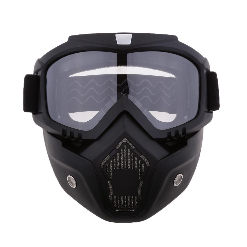 4Pcs Face Nose Mask Shield Anti-Fog Helmet Goggles Universal for Motorcycle