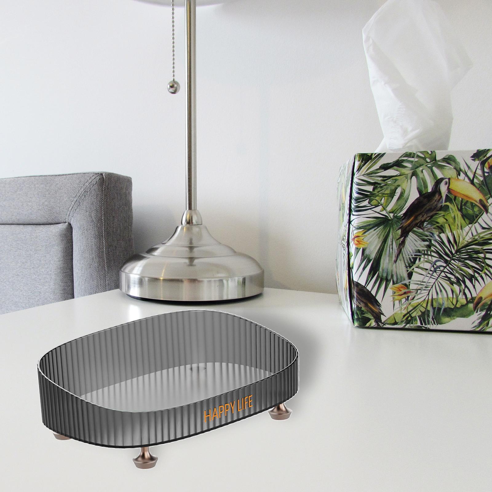 Vanity Tray Decorative Box Jewelry Trinket Display Storage Organizer